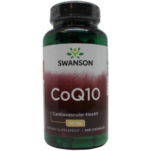 Coenzym Q10 (Co Q10) 30 mg 240 Kapseln Swanson Health Products