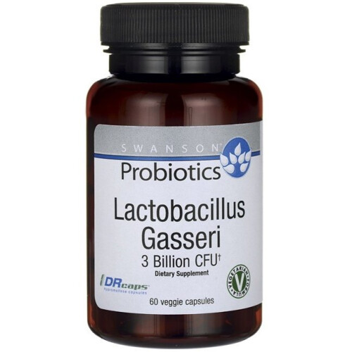 Swanson  Lactobacillus Gasseri, 3 Billion CFU - 60 vcaps