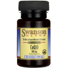 Swanson, CoQ10, Hohe Potenz, 100 mg, 50 Softgels
