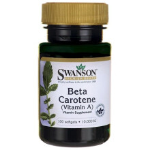 Swanson, Beta-Carotin, 10.000 IE (3.000 mcg RAE), 100 Softgels