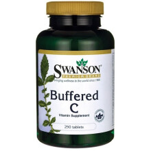 Swanson, Gepuffertes Vitamin C, 500 mg, 250 Tabletten