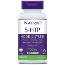 Natrol  5-HTP Time Release, 100mg - 45 tabs