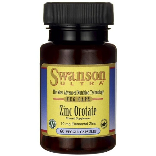 Swanson  Zinc Orotate - 60 vcaps
