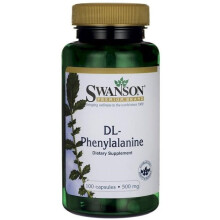 Swanson DL-Phenylalanin, 500mg - 100 Kapseln