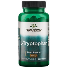 Swanson L-Tryptophan, 500mg - 60 Kapseln