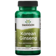 Swanson, Koreanischer Ginseng, 500 mg, 100 Kapseln