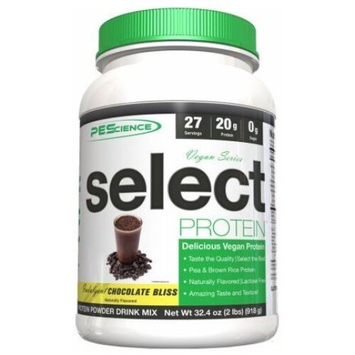 PEScience  Select Protein Vegan Series, Vanilla, 756g
