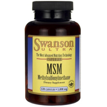 Swanson, MSM, 1.000 mg, 120 Kapseln