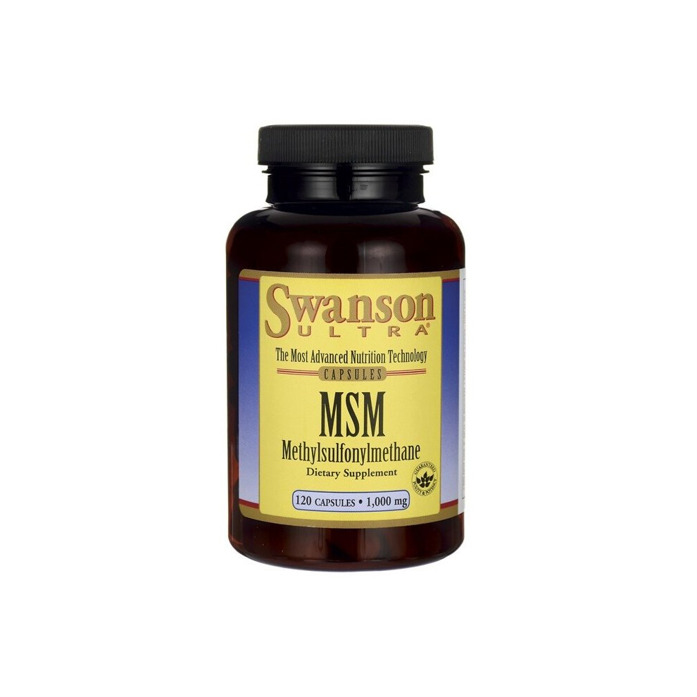 Swanson Msm Methylsulfonylmethane, 1000Mg - 120 Caps