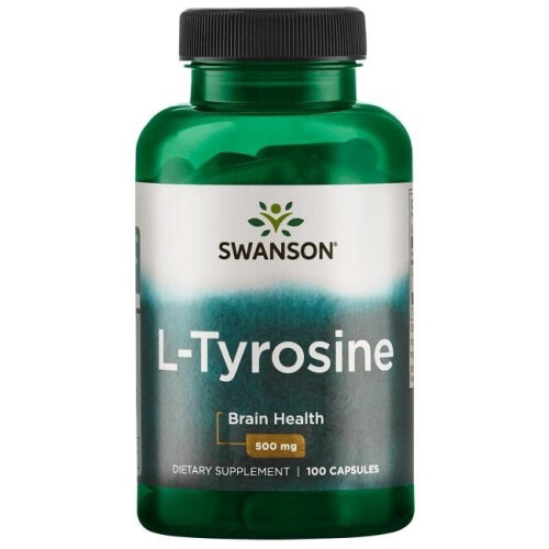 Swanson, L-Tyrosine, 500 mg, 100 Gélules