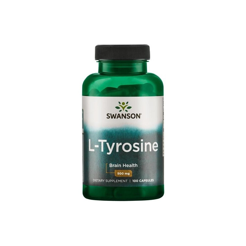 Swanson L-Tyrosine, 500Mg - 100 Caps