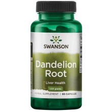 Raiz de dente-de-leão 515 mg 60 Cápsulas Swanson Health Products
