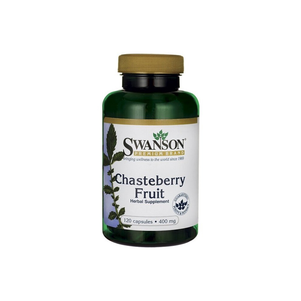 Swanson Chasteberry Fruit, 400mg - 120 Caps