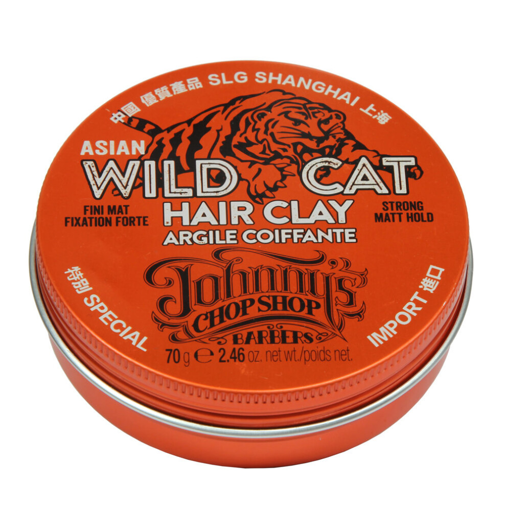 Johnny's Chop Shop Asian Wild Cat Hair Clay 70g