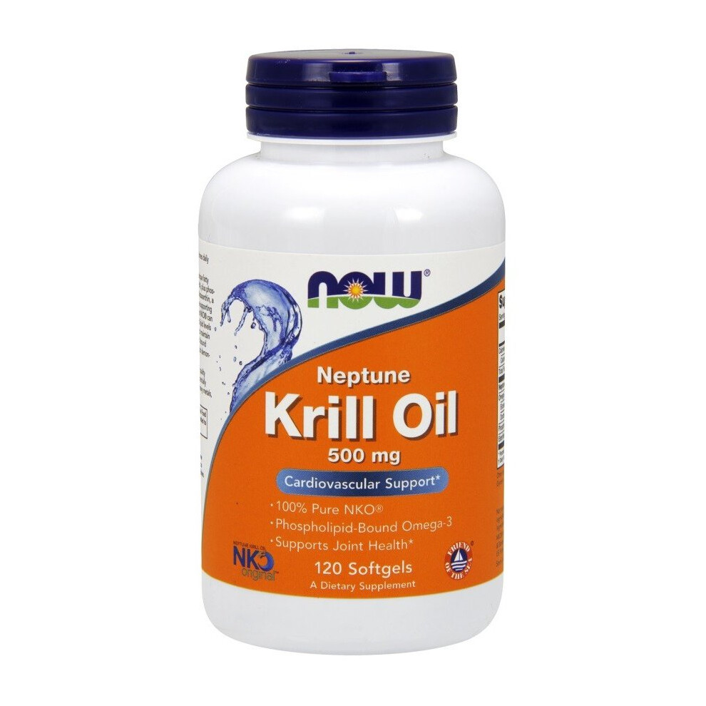 Now Foods Neptune Krill Oil, 500Mg, 120 Softgels