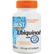 Doctor's Best, Ubiquinol, 100 mg, 60 měkkých gelů