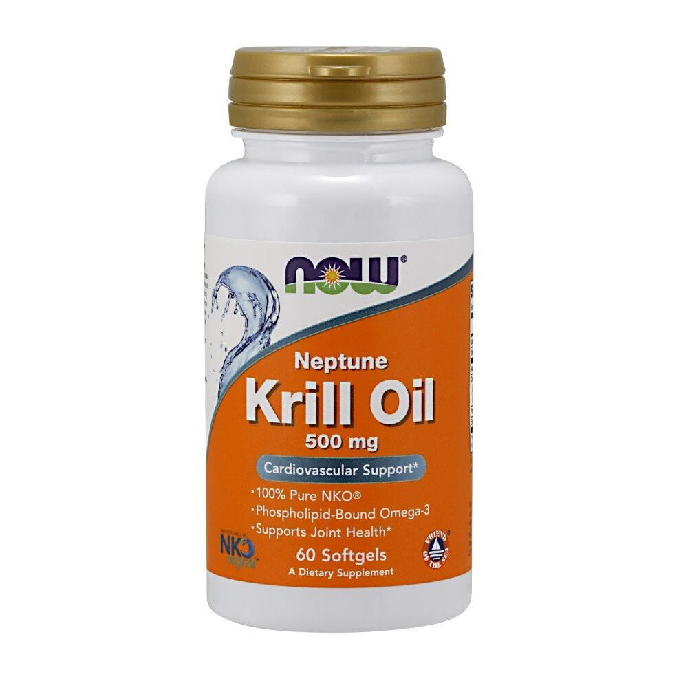 Now Foods Neptune Krill Oil, 500Mg, 60 Softgels