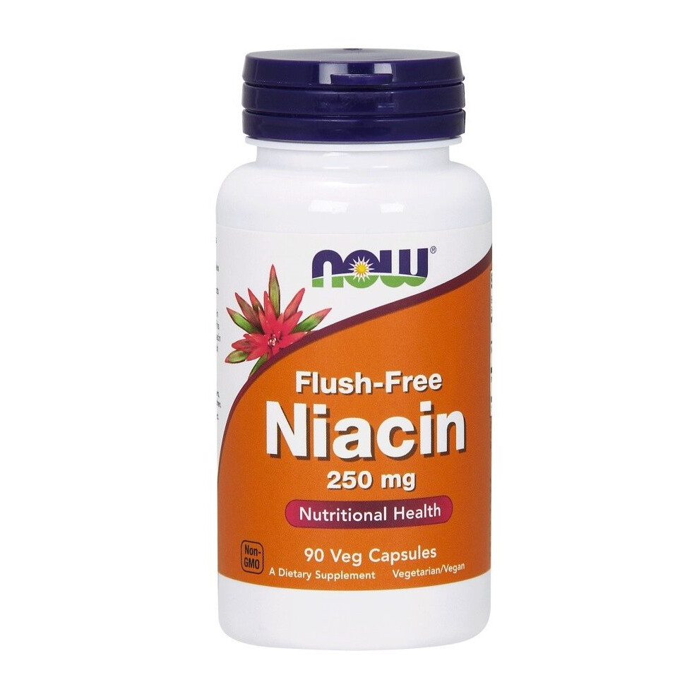 Now Foods Niacin Flush-Free, 250Mg, 90 Vcaps