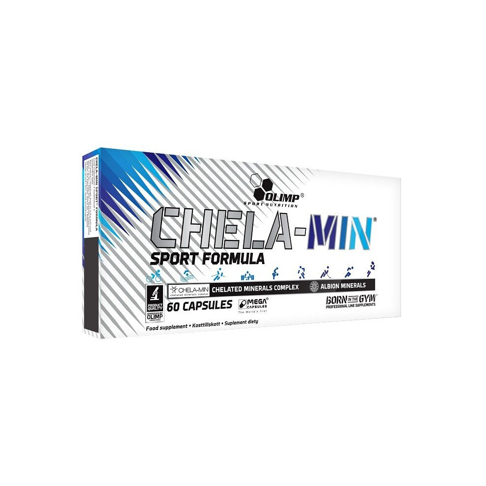 Olimp Nutrition Chela-Min, Sport Formula - 60 Caps - Image 7