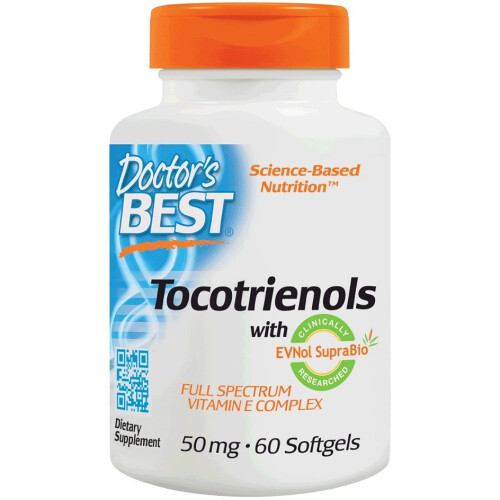 Doctor's Best  Tocotrienols, 50mg - 60softgels