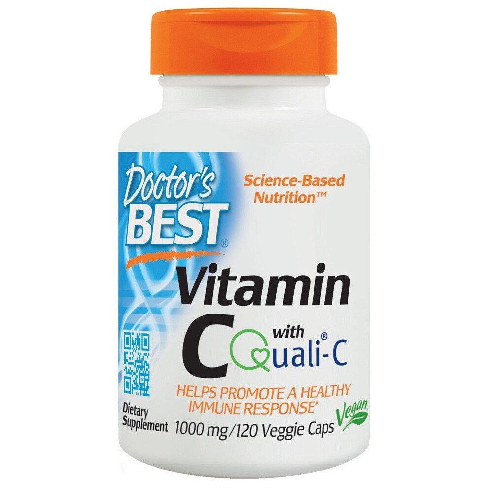 Doctor's Best Vitamin C With Quali-C 120 Vcaps - 1000Mg