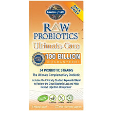 Garden of Life, Probiotici RAW, Cura Ultima, 30 Capsule Vegetariane