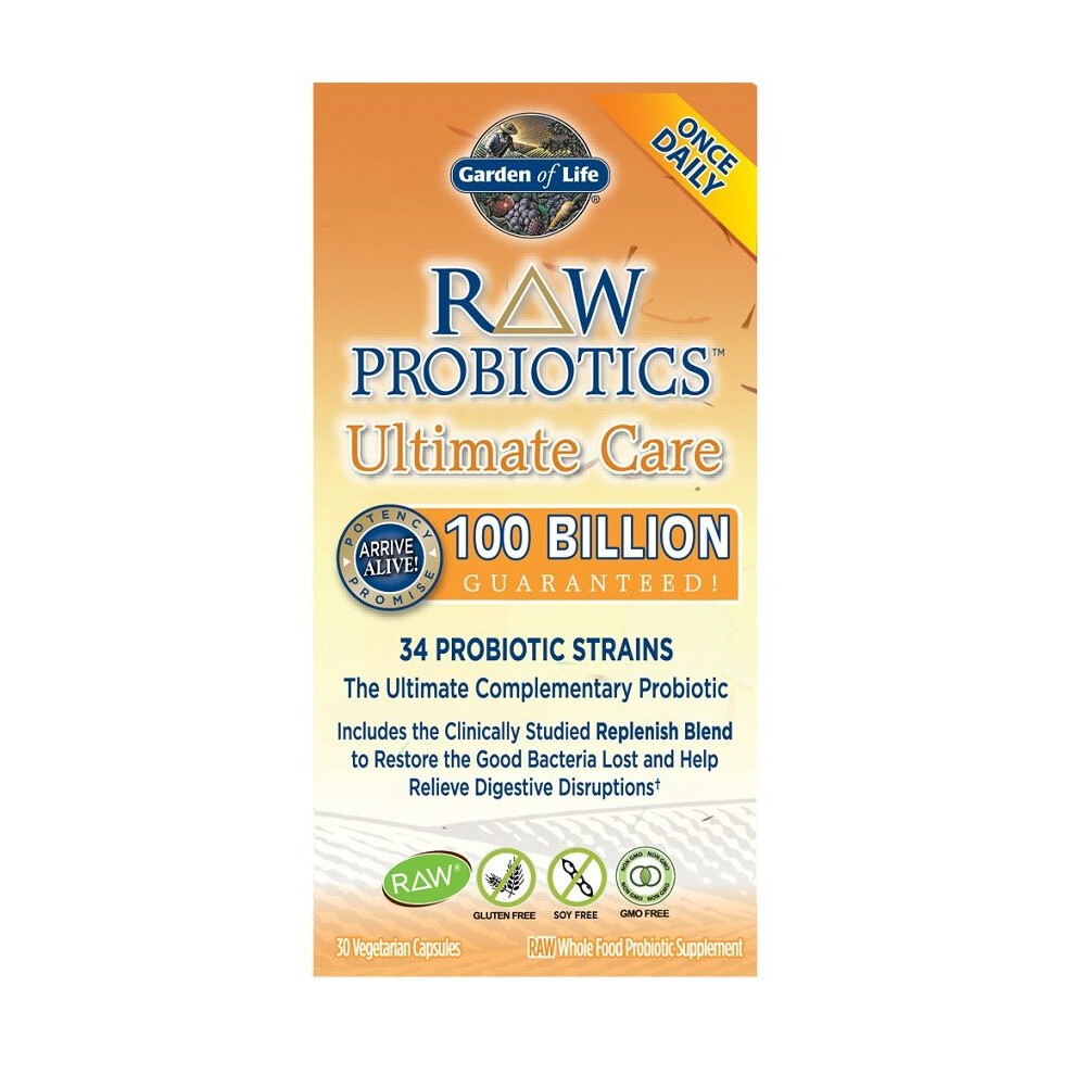 Garden of Life  Raw Probiotics Ultimate Care - 30 vcaps