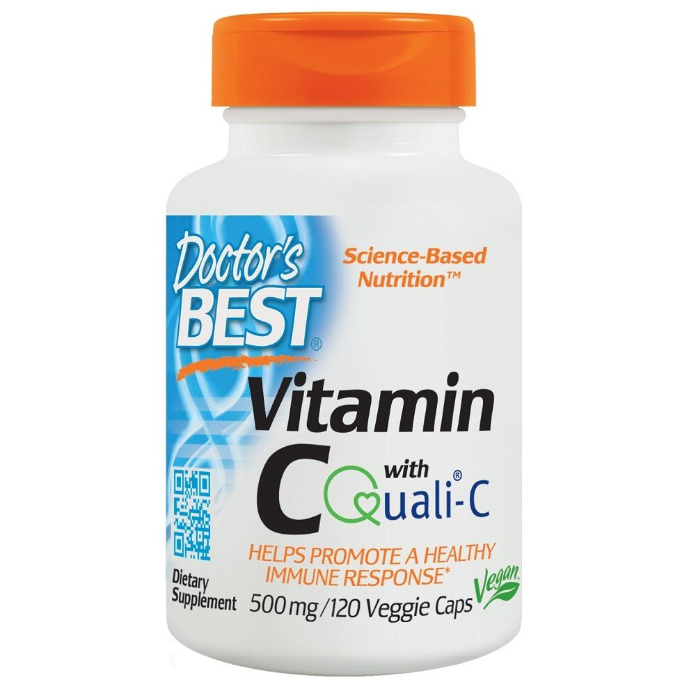 Doctor's Best Vitamin C With Quali-C 120 Vcaps - 500Mg