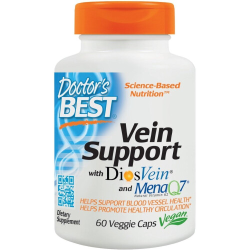 Doctor's Best, Vein Support, 60 Veggie Caps