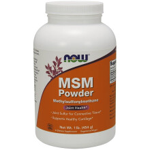 NOW Foods, MSM Poeder, 1 pond (454 g)