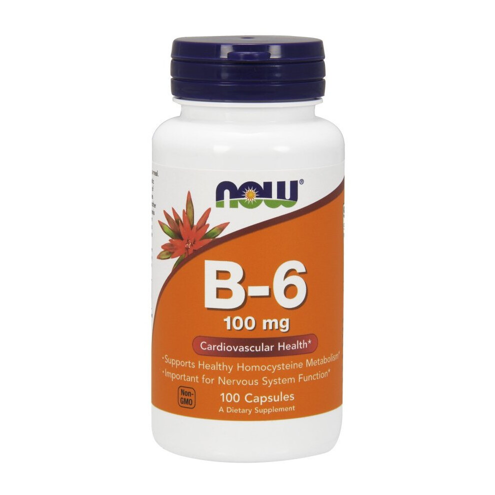 Now Foods Vitamin B-6, 100Mg - 100 Caps
