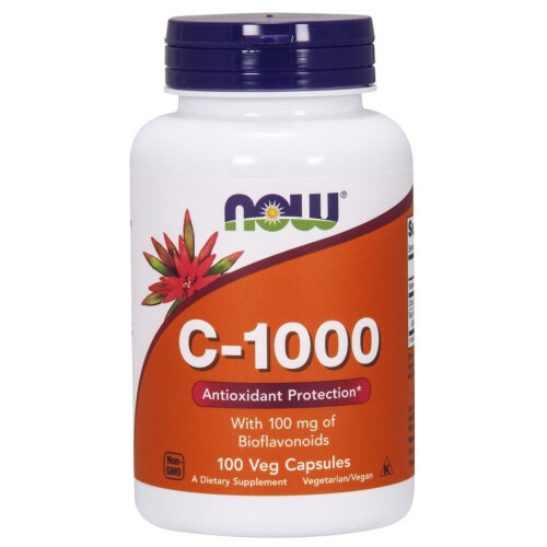 NOW Foods NOW Foods Βιταμίνη C-1000 με 100mg βιοφλαβονοειδή, 100 κάψουλες