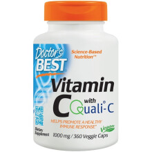 Doctor's Best, Vitamin C mit Q-C, 1.000 mg, 360 Veggie-Kapseln
