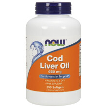 NOW Foods, Merenvalkosolujen öljy, 650 mg, 250 pehmeä kapseli