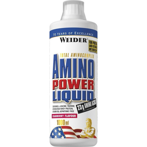 Weider  Amino Power Liquid, 1000 ml., Mandarine