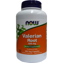 NOW Foods, Valerian Rod, 500 mg, 250 Veg Kapsler