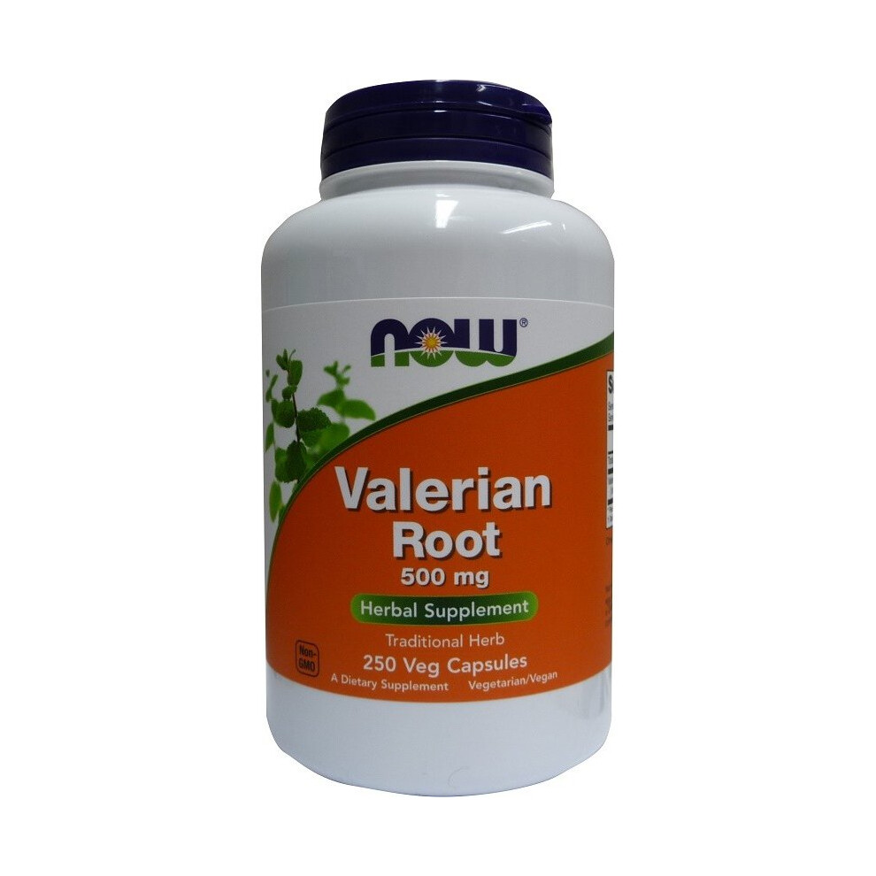Now Foods Valerian Root 500 Mg, 250 Vcaps - Herbal Sleep Support & Relaxation
