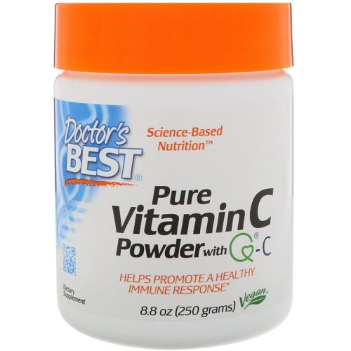 Doctor's Best, puhdas vitamiini C pöly, Q-C, 8.8 oz (250 g)