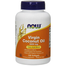 NOW Foods, Virgin Coconut Oil, 1 000 mg, 120 Softgels