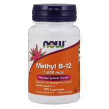 NOW Foods, Metyl B-12, 1 000 mcg, 100 Lozenges