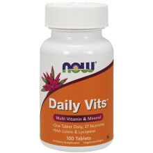 NOW Foods, Dagliga Vitamins, Multi Vitamin & Mineral, 100 tabletter