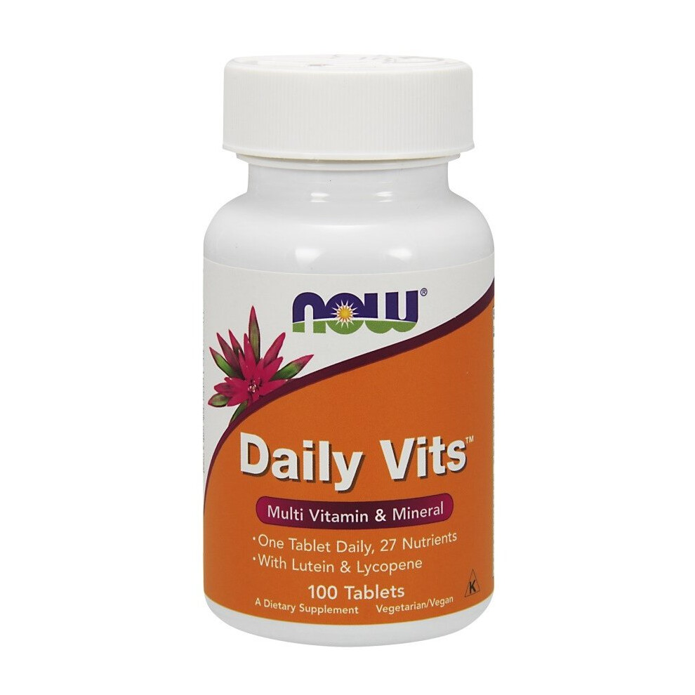 NOW Foods  Daily Vits, 100 tabs