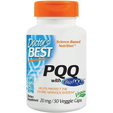 Doctor's Best, PQQ BioPQQ, 20 mg, 30 Veggie Pillereitä