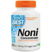 Doctor's Best, Noni Fruit Powder, 120 Veggie Caps (650 mg per Capsule)