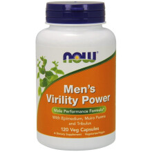 NOW Foods, Männliche Virilität Power, 120 pflanzliche Kapseln