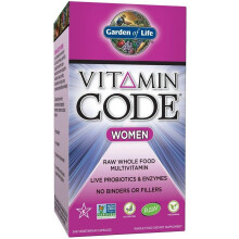 Garden of Life, Vitamin Code, Całodzienne Witaminy i Minerały, Kobiety, 240 Vegetarian Capsules