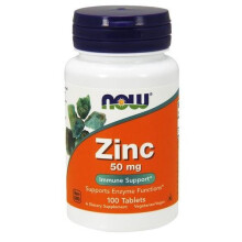 NOW Foods, Železo, 50 mg, 100 Tablety