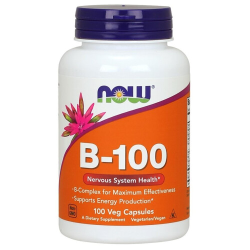 NOW Foods NOW Foods, B-100, 100 Veg Kapsle