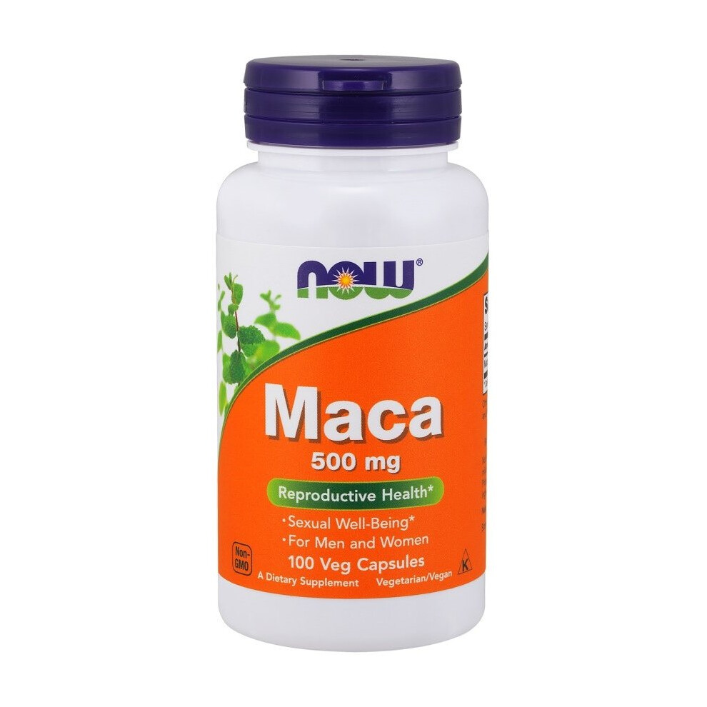 Now Foods Maca, 500Mg, 100 Vcaps