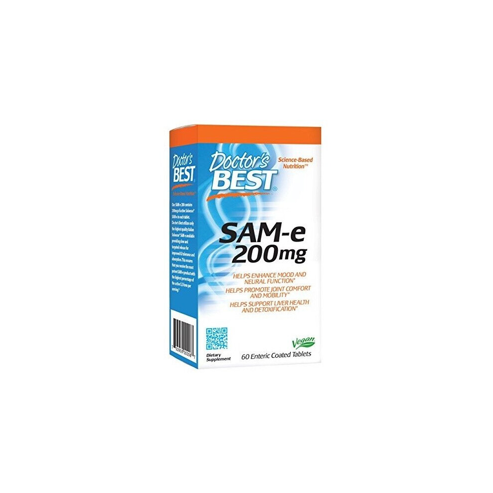Doctor's Best  SAM-e, 60 tablets - 200mg